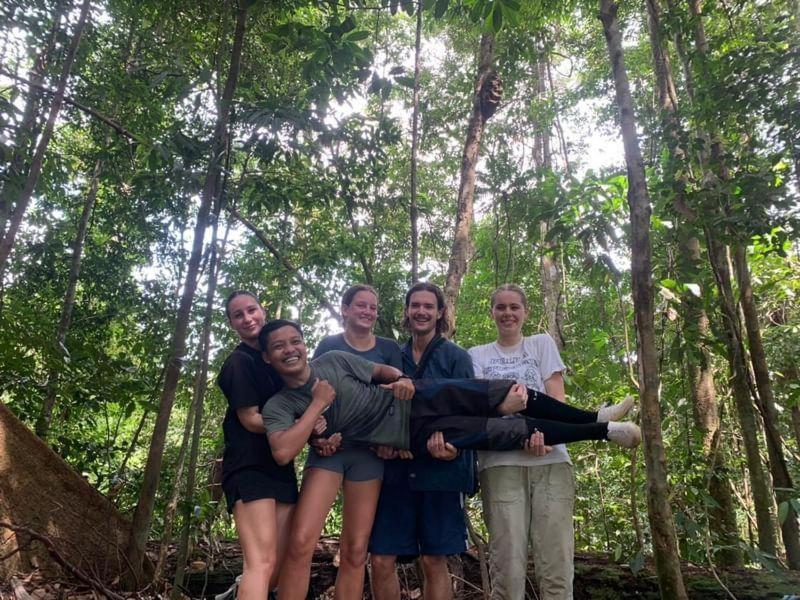 Wisma Batu Mandi Bukit Lawang Kültér fotó